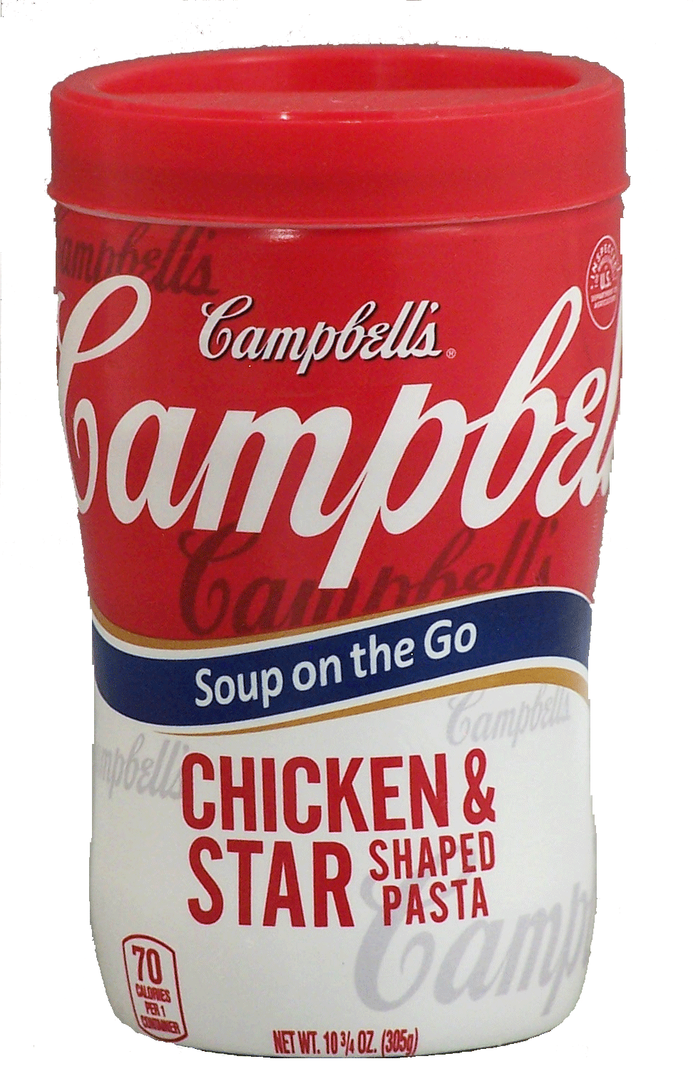 Campbell's Soup on the Go Chicken & Stars, 70 calories Full-Size Picture